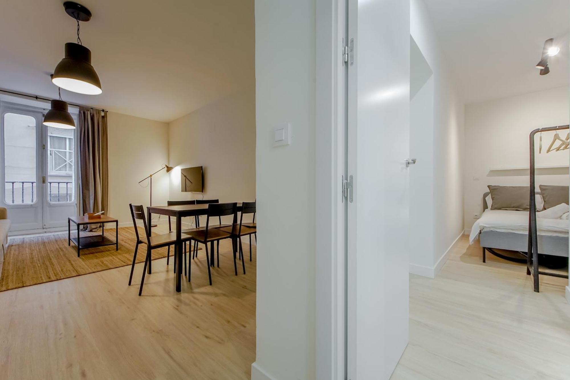 Modern Apt Para 6Pax En La Plaza De Tirso-Centro E1 Madrid Kültér fotó